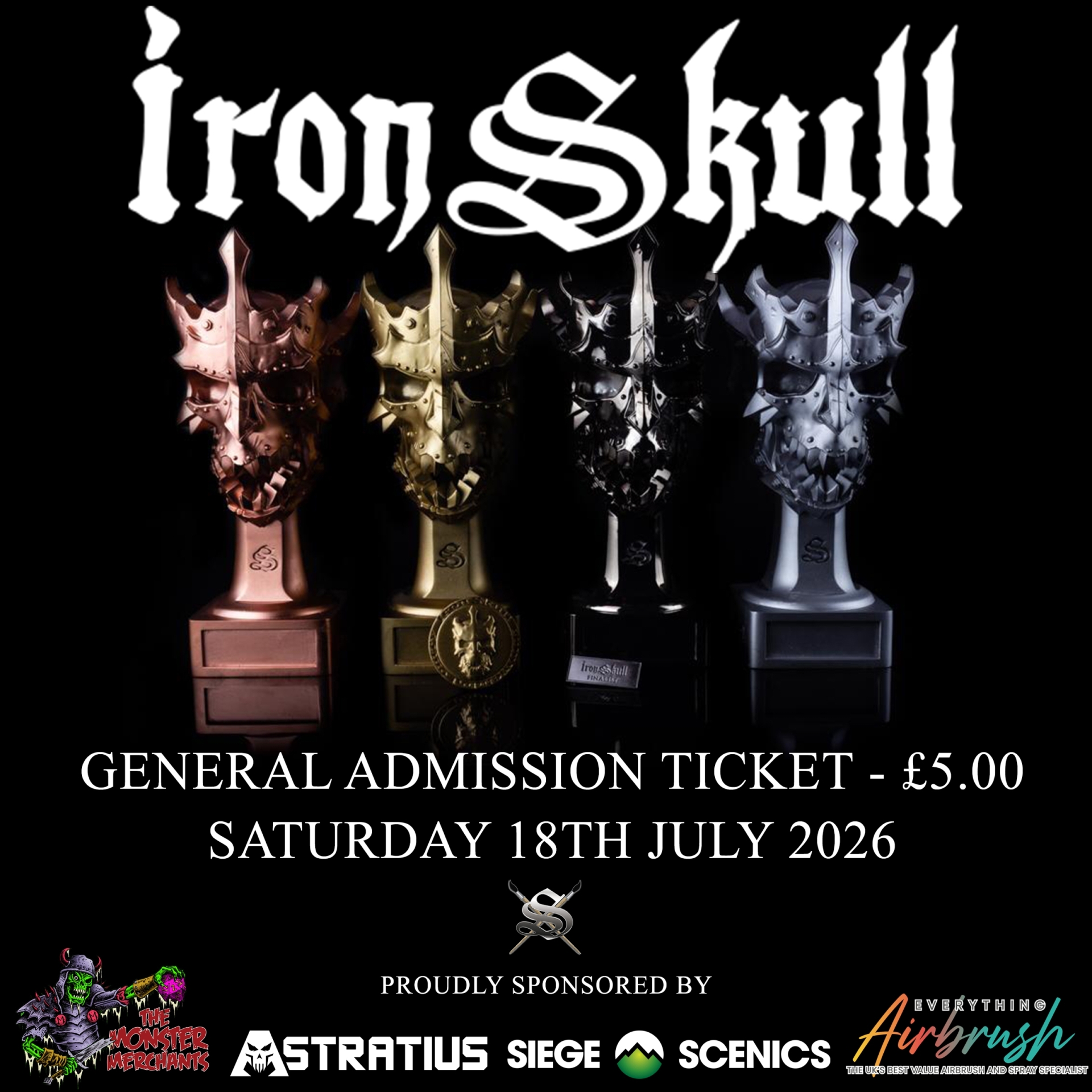 IRONSKULL - GENERAL ADMISSION 18th July 2026